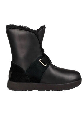 UGG Isley Waterproof Winter Boot, Black Size 7.5